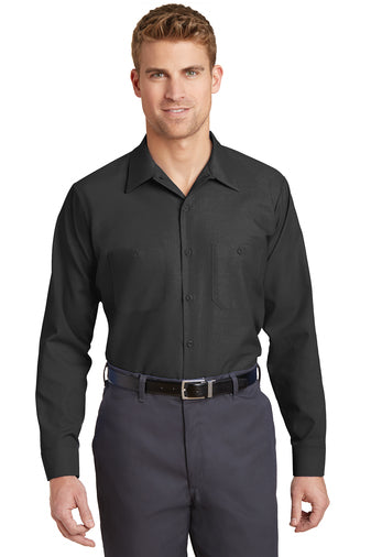 Red Kap® Long Sleeve Industrial Work Shirt