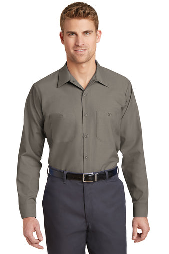 Red Kap® Long Sleeve Industrial Work Shirt
