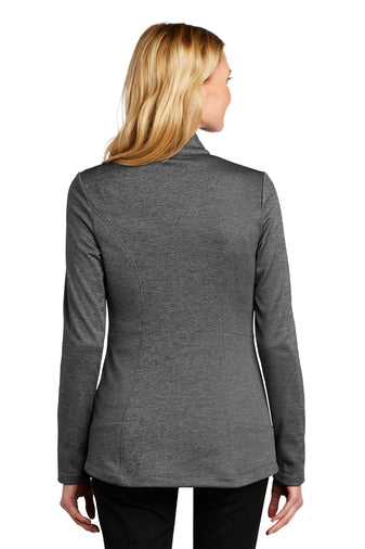 Port Authority® Ladies Collective Striated Fleece Jacket-Semi Sisters Logo