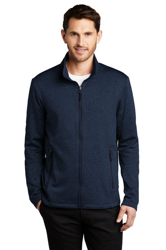 Port Authority® Collective Striated Fleece Jacket