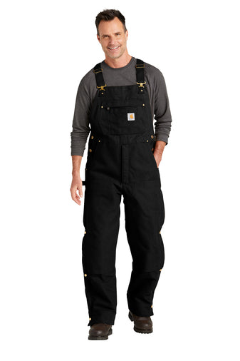 Carhartt® Firm Duck Insulated Bib Overalls