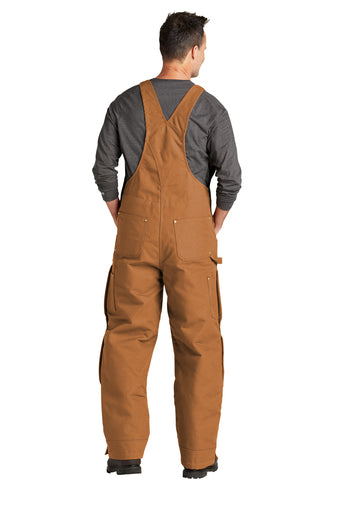 Carhartt® Firm Duck Insulated Bib Overalls