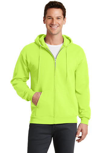 Port & Company® Core Fleece Full-Zip Hooded Sweatshirt