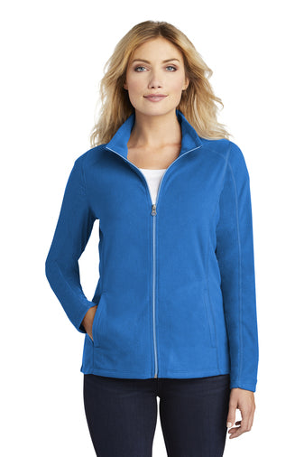 Port Authority® Ladies Microfleece Jacket- Semi Sisters Logo