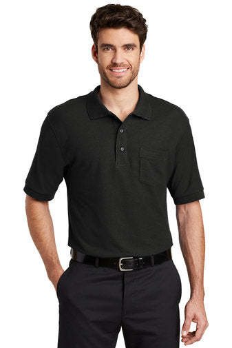 Port Authority® Tall Silk Touch™ Polo with Pocket