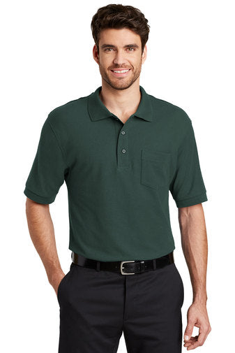 Port Authority® Tall Silk Touch™ Polo with Pocket