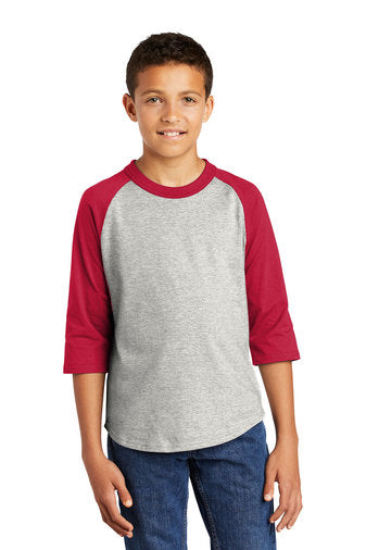 Sport-Tek® Youth Colorblock Raglan Jersey