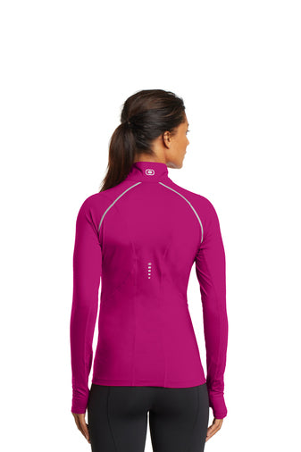 OGIO® ENDURANCE Ladies Nexus 1/4-Zip Pullover--Semi Sisters Logo