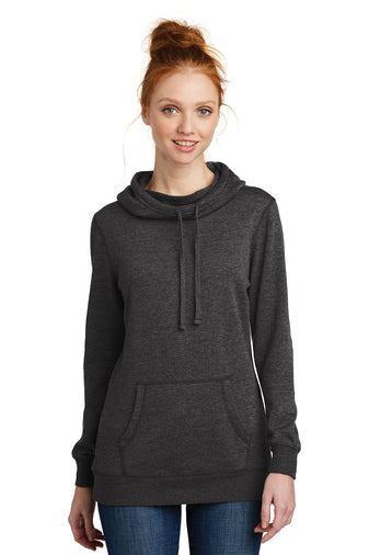 District ® Women’s Lightweight Fleece Hoodie-Semi Sisters Logo