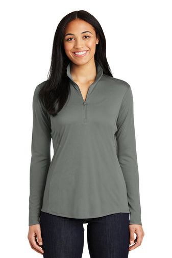 Sport-Tek® Ladies PosiCharge® Competitor™ 1/4-Zip Pullover-Semi Sisters Logo