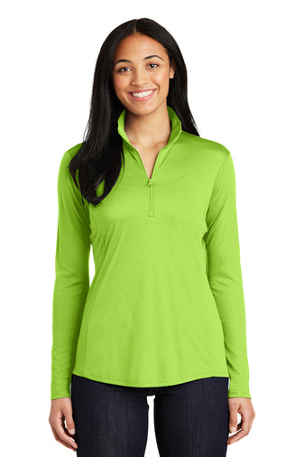 Sport-Tek® Ladies PosiCharge® Competitor™ 1/4-Zip Pullover-Semi Sisters Logo