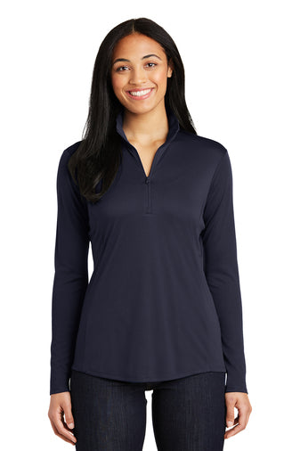 Sport-Tek® Ladies PosiCharge® Competitor™ 1/4-Zip Pullover-Semi Sisters Logo