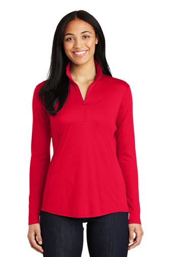 Sport-Tek® Ladies PosiCharge® Competitor™ 1/4-Zip Pullover-Semi Sisters Logo