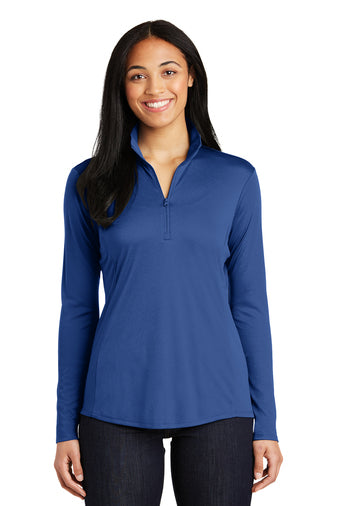 Sport-Tek® Ladies PosiCharge® Competitor™ 1/4-Zip Pullover-Semi Sisters Logo