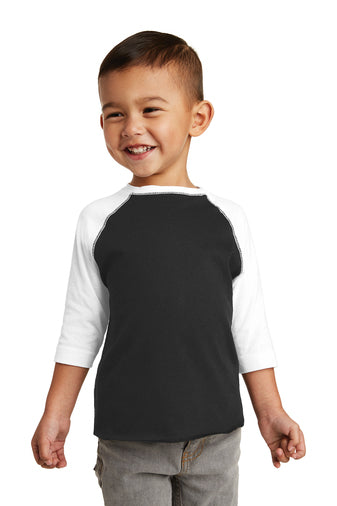 Rabbit Skins™ Toddler Baseball Fine Jersey Tee