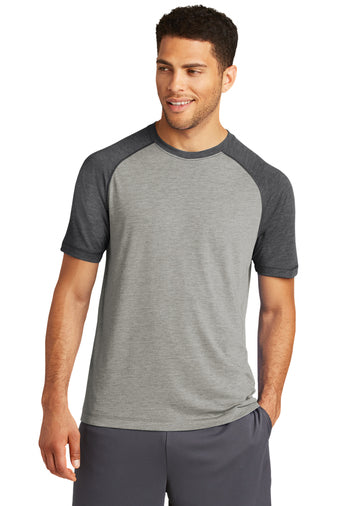 Sport-Tek® PosiCharge® Tri-Blend Wicking Raglan Tee