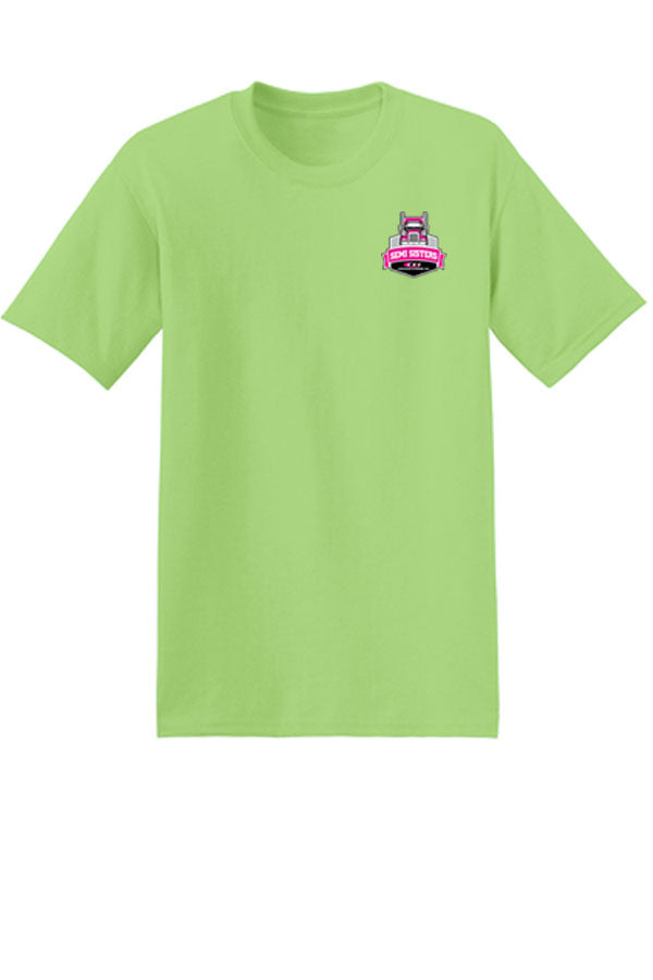 Hanes® - EcoSmart® 50/50 Cotton/Poly T-Shirt-Semi Sisters