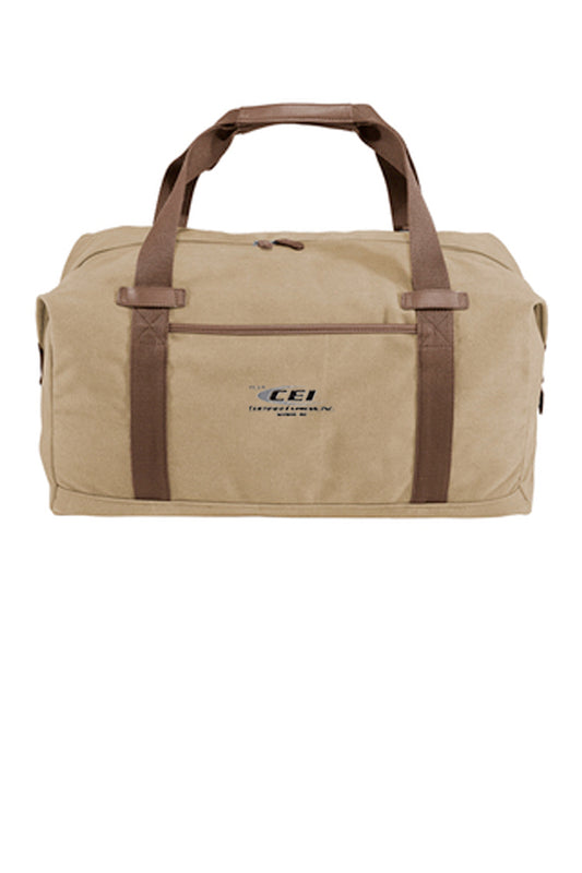 Port Authority ® Cotton Canvas Duffel