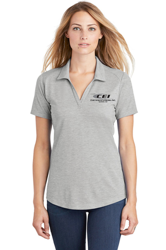 Sport-Tek ® Ladies PosiCharge ® Tri-Blend Wicking Polo