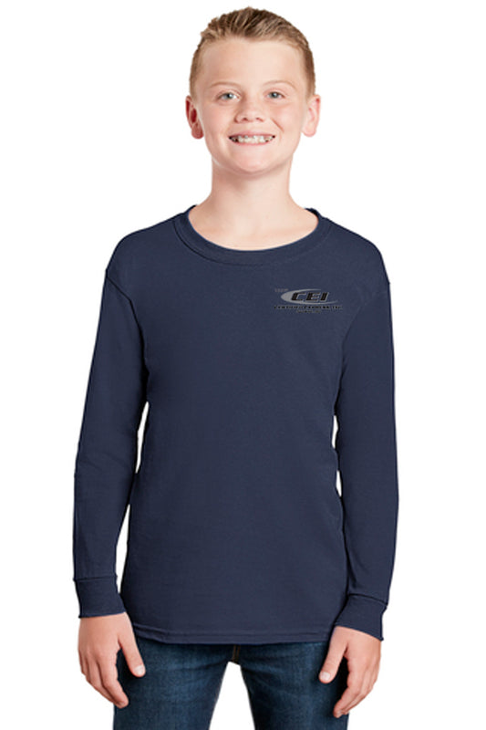 Gildan® - Youth Ultra Cotton® 100% Cotton Long Sleeve T-Shirt