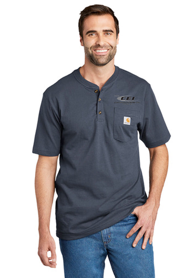 Carhartt® Short Sleeve Henley T-Shirt