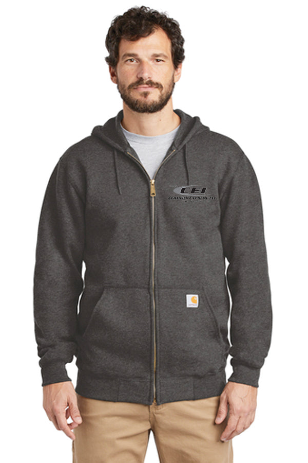 Carhartt ® Midweight Hooded Zip-Front Sweatshirt