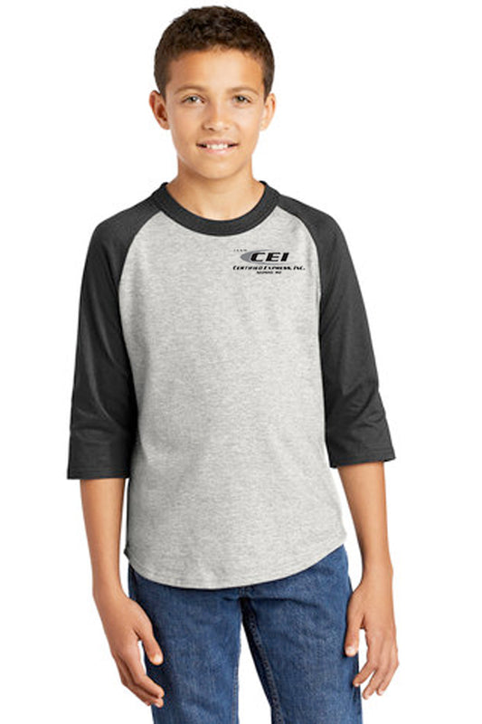 Sport-Tek® Youth Colorblock Raglan Jersey