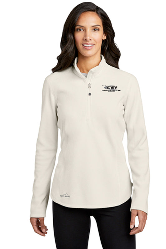 Eddie Bauer® Ladies 1/2-Zip Microfleece Jacket