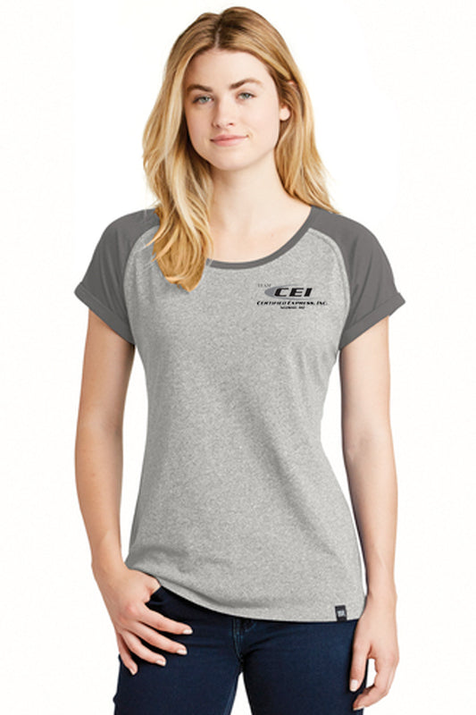New Era® Ladies Heritage Blend Varsity Tee