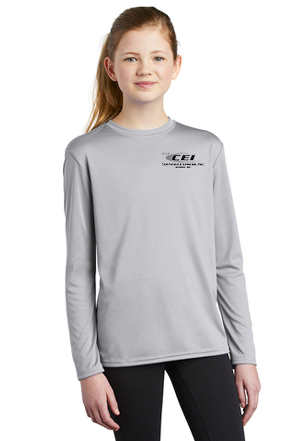 Port & Company ® Youth Long Sleeve Performance Tee