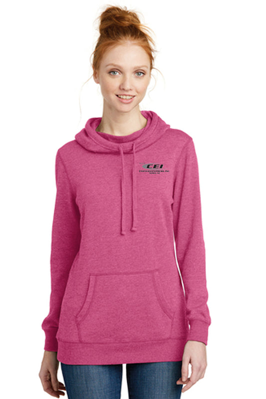 District ® Women’s Lightweight Fleece Hoodie