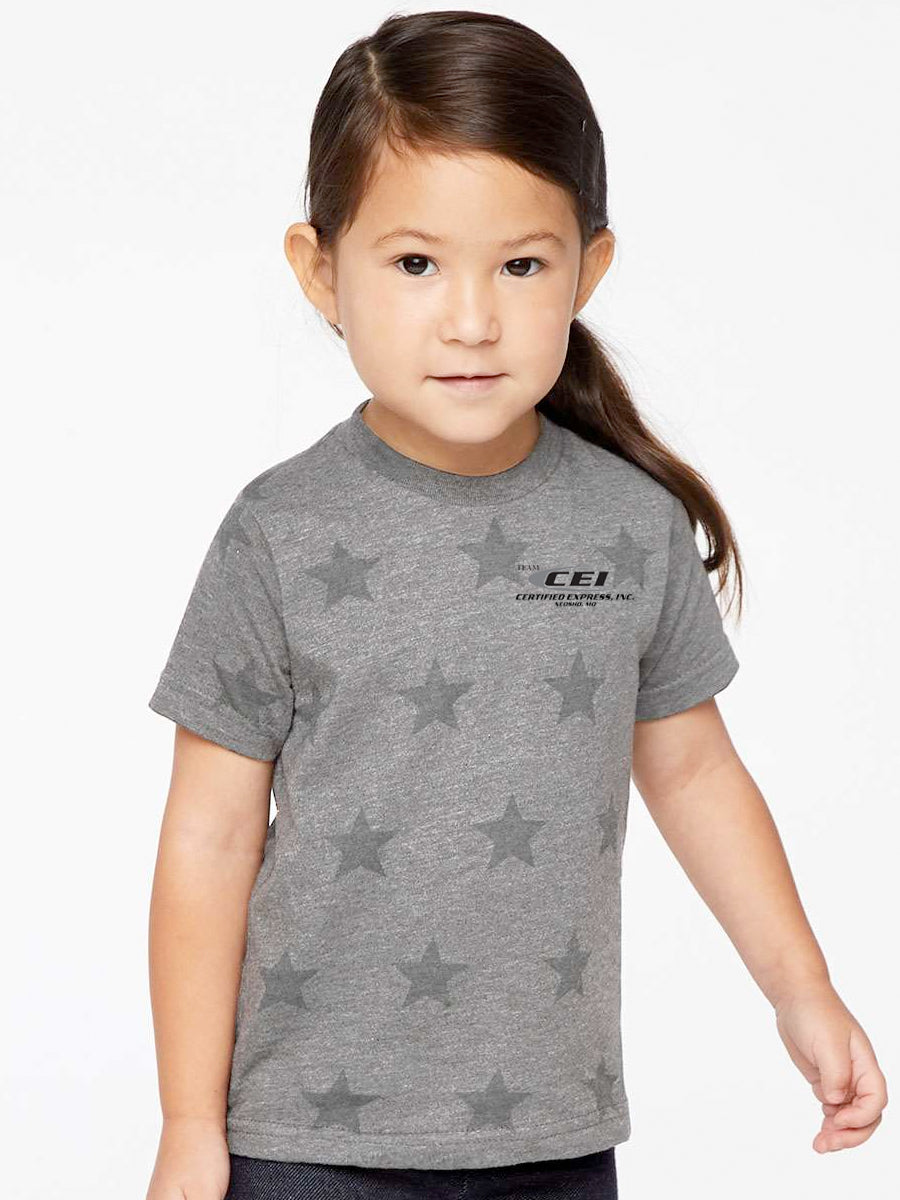 Code Five - Toddler Star Print Tee - 3029