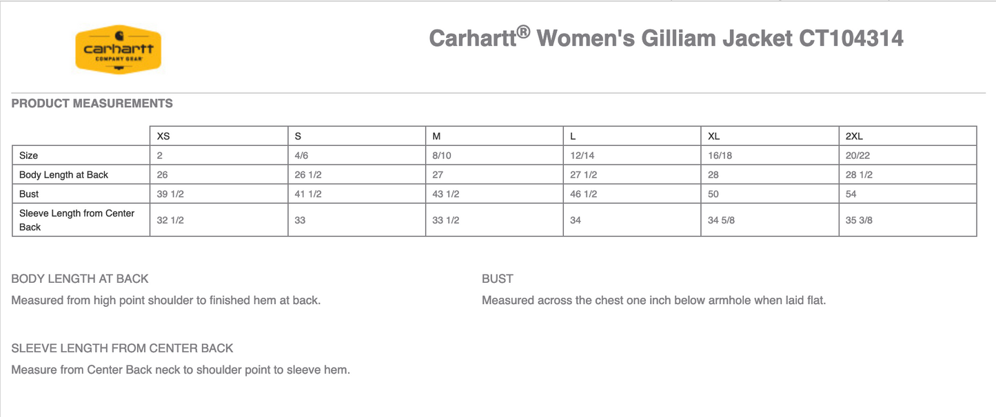 Carhartt® Women’s Gilliam Jacket